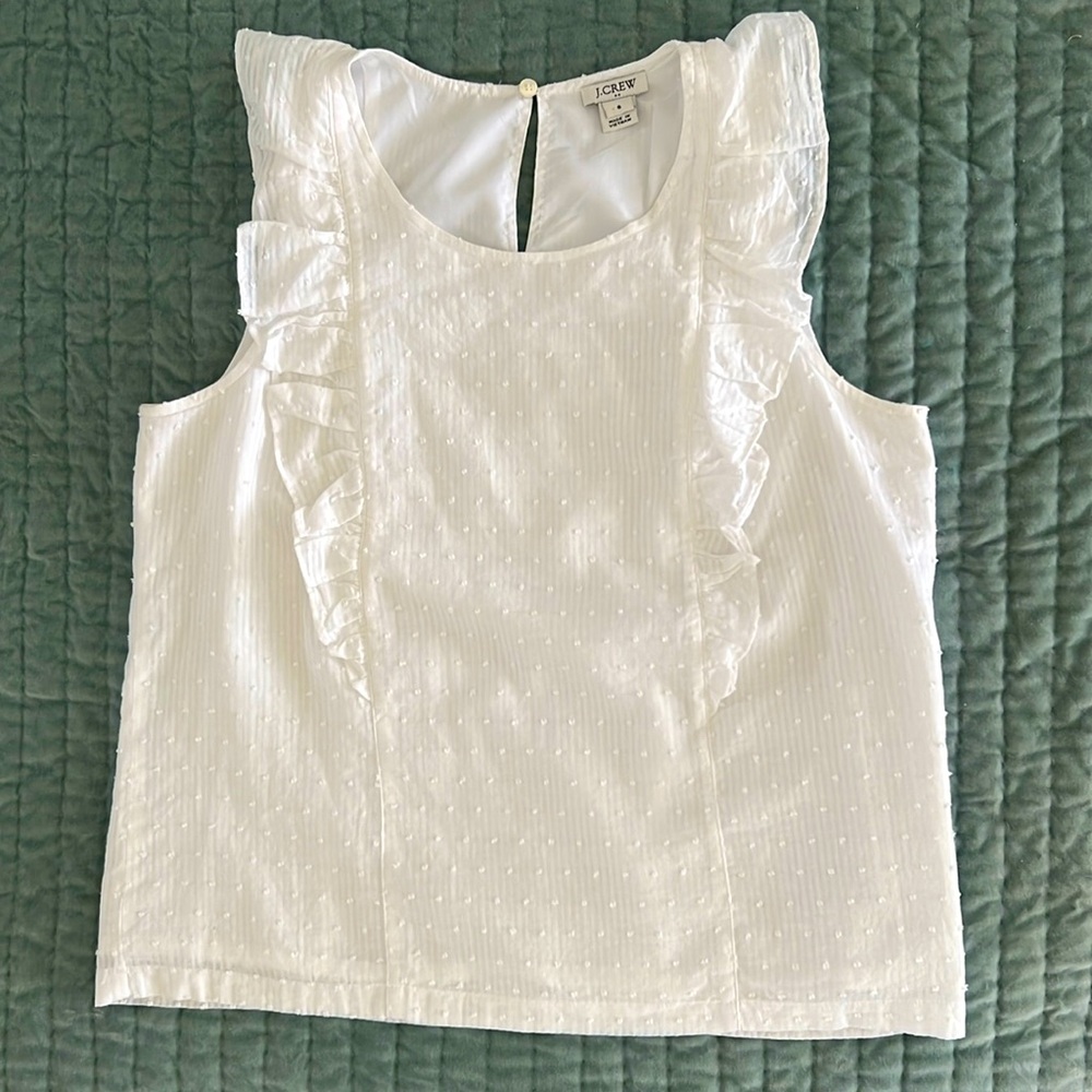 Jcrew sleeveless shirt